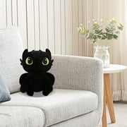 Weerihhol Toothless Doll,How To Train Your Dragon Toothless\u0026Light Fury Plush Toy,Adorable Stuffed Animal For Weddings Festivals Home